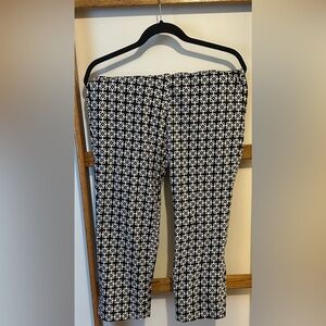 Black and White Laundry Dress Pants